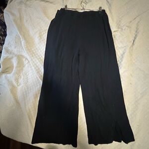 Free People Black Wide-Leg Women’s Pants